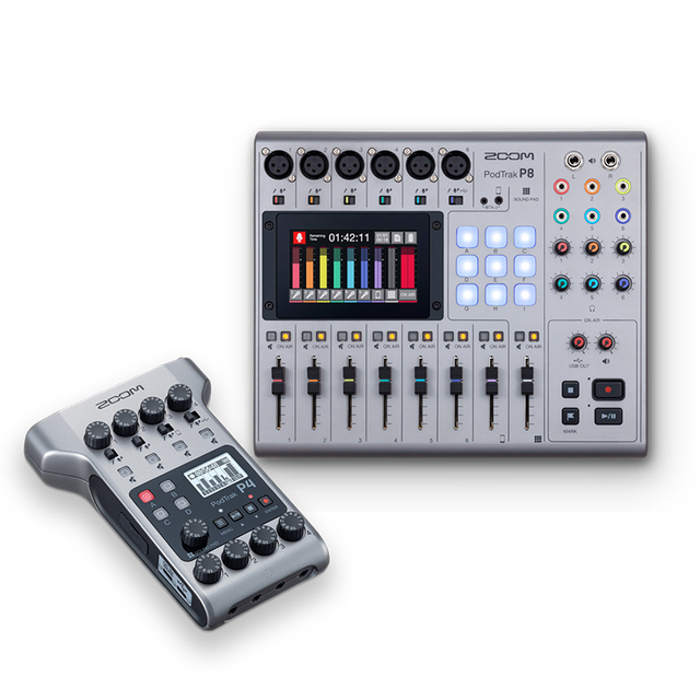 ZOOM PODTRAK P4 Recorder Multi-channel Portable Recorder Hongmeng Mobile Computer Podcast Live Broadcast