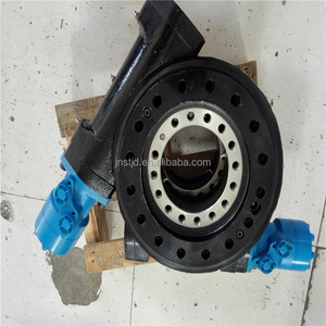 DCウォームデュアル軸24Vシステムギアベアリングレートドライバー速度油圧カルーセル旋回ドライブを備えたソーラーモータートラッカー用にスルー - Product Image 1