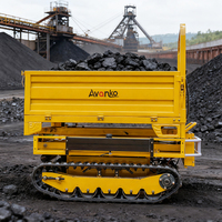 Mini Dumper sur chenilles Chine Meilleure vente Mini Transport sur chenilles 1000kg 1500kg Rc Camion à benne basculante