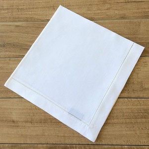Wholesale Custom LOGO Organic Fabric 100% <b>Linen</b> <b>Table</b> <b>Cloth</b> White <b>Linen</b> Napkin Placemat for Wedding Monogram - Product Image 3