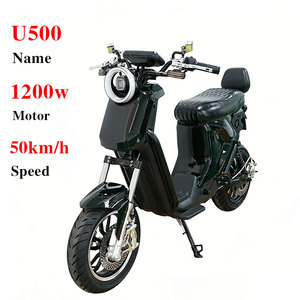 Motocicleta Eléctrica <span class=keywords><strong>Niu</strong></span> de Alta Velocidad 50km/h, Motor sin Escobillas, Batería de Litio, Larga Distancia, Todoterreno, para Adultos, 1000W - Product Image 1