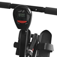 Máquina de Remo Digital Avanzada de Acero para Uso Comercial con Pantalla LCD Inteligente, Contador de Calorías, Sensor de Frecuencia Cardíaca y Aplicación de Seguimiento