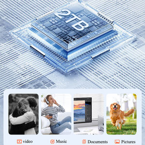 กล่องใส่ฮาร์ดไดรฟ์ภายนอก 10 GB แบบ NGFF/NVMe USB C 3.0 สำหรับแล็ปท็อป/โทรศัพท์มือถือ พร้อมเคสแม่เหล็กสำหรับตั้งโต๊ะ - Product Image 6