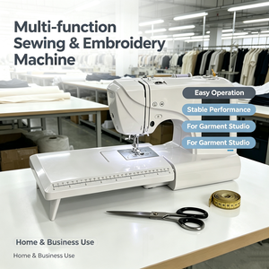 Machine à coudre et à broder informatisée WIFI, fabriquée en Chine, avec plusieurs motifs de points - Product Image 1