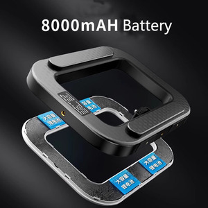 Lumière Annulaire LED RGB 20W Portative pour Vlogging Extérieur, Lampe Vidéo Carrée pour Selfie et Éclairage <span class=keywords><strong>Photo</strong></span> de Téléphone Portable - Product Image 4