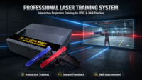 Simulateurs de tir en salle avec projecteur, ordinateur préinstallé, logiciel de tir, récepteur laser haute vitesse, boîte audio