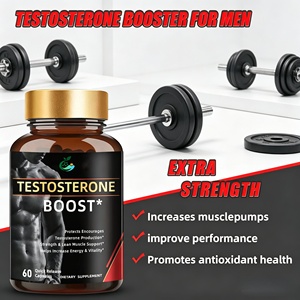 Suplemento Herbal Capital de propiedad estatal para hombres: Cápsulas de <span class=keywords><strong>Tribulus</strong></span> Terrestris, Maca, Zinc y Fenogreco para <span class=keywords><strong>el</strong></span> apoyo a la salud masculina - Product Image 3