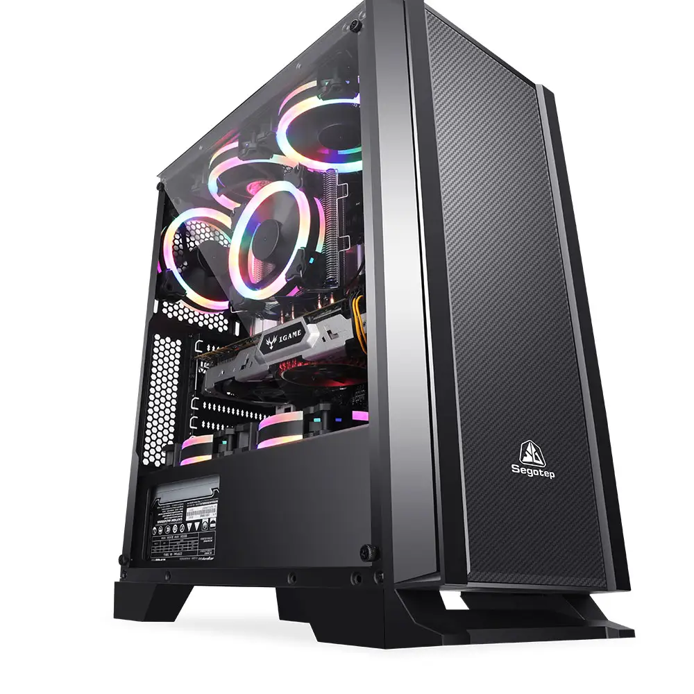 Pc Micro Atx Gaming Open Air Prüfstand Magnetische Tragen Matten Computer Fall