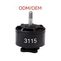 Moteur brushless à aimant permanent T-MOTOR 3115 haute vitesse 900KV, pièce de drone de course FPV pour cadre de 10 pouces, prêt pour modèles RC 6S