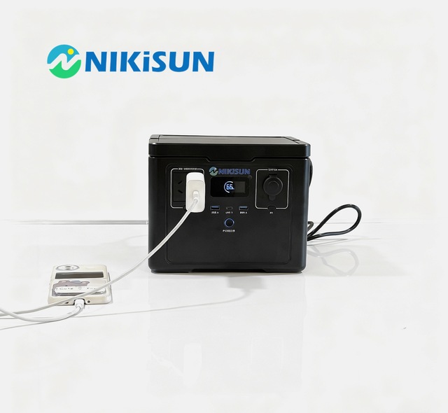 NIKiSUN Pure Sine Wave Ups Solar Power Station 230v Outdoor Portable Camping Quiet Battery Outdoor Portable Power Station