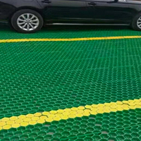 Grille de pavage en gazon pour parking, aménagement paysager, grille de pavage en gazon, grille de plantation en plastique pour gravier