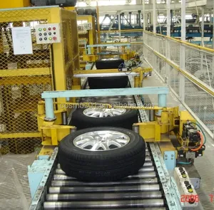 Complete set of equipment for tire production line