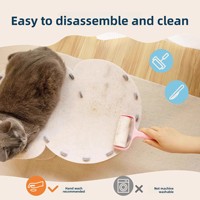 Tunnel pour animaux de compagnie, niche pour chat, grotte de cachette en feutre, design universel quatre saisons, semi-fermé, résistant à l'usure, durable, multicouche, respirant