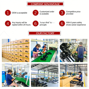 Nuove scarpe di sicurezza industriale da <span class=keywords><strong>donna</strong></span>: puntale in acciaio antiurto, stivali protettivi - Product Image 4