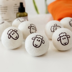 Organic Customized 100% Organic New Zealand Reusable Natural Fabric Softener Healthy Felt Laundry Wool <b>Dryer</b> <b>Balls</b> - Product Image 3