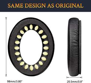 Almohadillas de repuesto para auriculares QuietComfort 35 (QC35), cómodas y silenciosas, 35 II (QC35 ii), almohadillas para las orejas con La más suave - Product Image 3