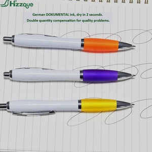 Üretici özel Logo baskılı plastik tükenmez kalem 1.0mm özel Logo ile spor vücut tipi promosyon reklam kalem - Product Image 4