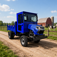 Camion benne diesel 4x4 économique à quatre cylindres, 58 CV/78 CV, haute puissance, pour la construction et l'agriculture tout-terrain