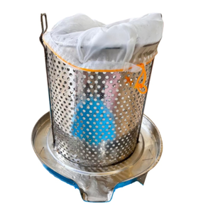 Máquina Extractora de Miel para Apicultura con Engranajes, Operación Manual, Separador de Cera de Acero Inoxidable, Duradero - Product Image 1