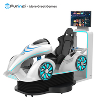 Simulation de Réalité virtuelle VR De Kart De Course