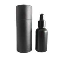Offre Spéciale Flacons Vides de Sérum Liquide 5ml 10ml 15ml 30ml 50ml 100ml, Flacon Compte-gouttes en Verre Noir Mat pour Huiles Essentielles