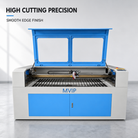 Machine de gravure laser CO2 MP 1390 1610 100W, modèle de table, 2 têtes, refroidissement par eau CNC, pour bois/contreplaqué/MDF/verre/pierre, contrôle Ruida