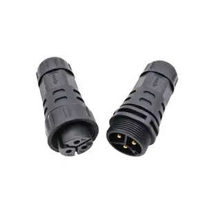 Connecteur de câble de Type vis étanche UL/sae/TUV/CE/RoHS M25 IP67/68 2/3/4 broches pour l'extérieur
