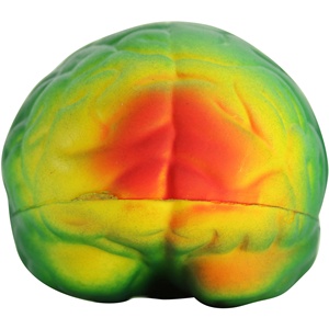 Hot Sales Rainbow Brain Pu Stress Relievers Stress <b>Toy</b> Stress <b>Ball</b> - Product Image 4