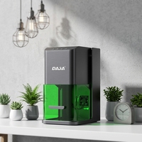Промышленный лазерный маркировочный станок Galvo DAJA C1 Ultra 10W для резки и маркировки акриловых пластиковых деталей