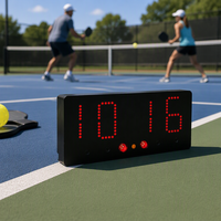 Tableau de Score de Pickleball pour Tournois Sportifs, Affichage des Scores des Équipes, Utilisation Intérieure/Extérieure avec Télécommande
