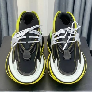 Zapatillas Deportivas de Diseñador Balmainer de Cuero Genuino de Alta Calidad para Hombre, Tendencia de Moda, Zapatillas de Baloncesto y Running Resistentes a Impactos - Product Image 4