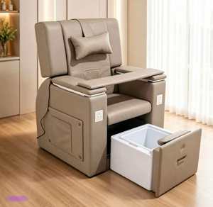Sillón de Pedicura Reclinable para Salón de Belleza, con Luz y Spa para Pies, Eléctrico, para Spa, Venta Directa de Fábrica - Product Image 2