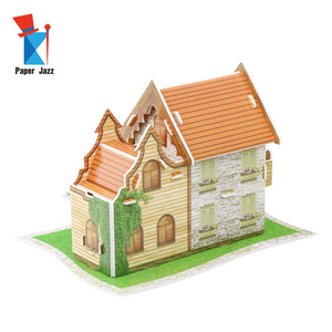 Trò Chơi Ghép Hình Quà Tặng Trò Chơi Ghép Hình 3D Tùy Chỉnh Chất Lượng Tốt Cho Trẻ Em Trò Chơi Ghép Hình Bằng Giấy 3D Tự Làm - Product Image 3