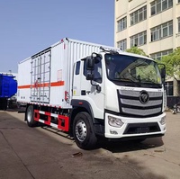 Camión de Reparto de Líquidos Inflamables Foton Aoling, Vehículo de Transporte de Mercancías Peligrosas, Camión de Transporte de Mercancías Peligrosas de Seguridad