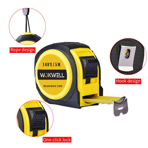 10m lưỡi thép tự động trở lại kỹ thuật Băng đo với khả năng hiển thị cao vỏ nhựa metric/Imperial (inch) tốt nghiệp - Product Image 1