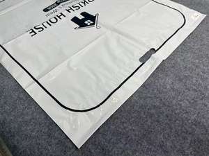 Polymailers sacs personnalisés en argent plastique rigide compostable pour poly enveloppe enveloppe courrier courrier <span class=keywords><strong>colis</strong></span> <span class=keywords><strong>colis</strong></span> emballage de vêtements - Product Image 2