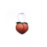 Groothandel Papier Fruitvormige Auto Aromatherapie Geurverspreider Elimineren Geur Langdurige Geur Opknoping Hanger