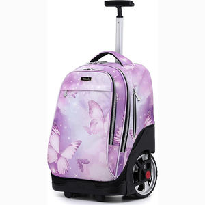 2025 Best selling Europe and America Pulley Schoolbag for Students Save Effort Trolley <b>Bag</b> Colorful <b>Wheeled</b> <b>Bag</b> - Product Image 2