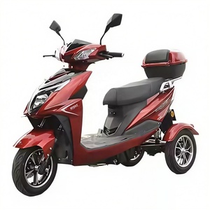New Tricycle Electric Scooter 3 Wheels Electric Tricycle Motorcycle for Adults <b>Passenger</b> Open Cab Electric Tricycle - Product Image 5