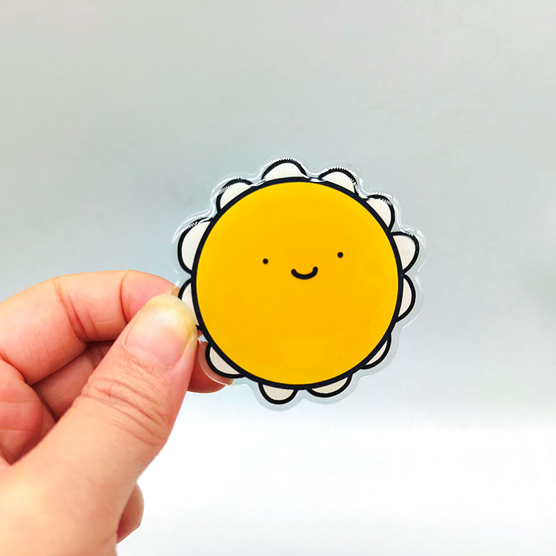 Llavero acrílico elegante