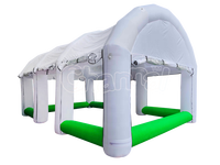 Tente gonflable hermétique imperméable de maison de partie de camping tente commerciale extérieure de maison de rebond tentes scellées par air médicales portatives d'événement
