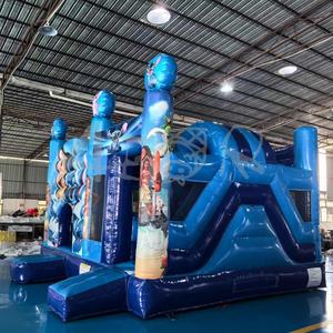 Prezzo di fabbrica gonfiabile casa di rimbalzo all'aperto di salto castelli rimbalzanti Combo per il noleggio del partito - Product Image 4