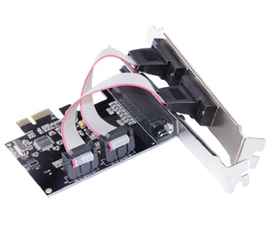 Hot bán phong cách mới wch382l Chip điều khiển thẻ 4-<span class=keywords><strong>Port</strong></span> PCIe RS232 nối tiếp 1 song song chuyển đổi máy Tính Phụ Kiện KHO 1 năm - Product Image 1