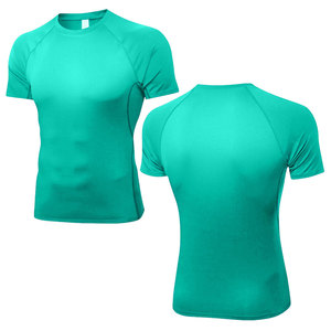 Clothing Manufacturer Latest Design Men Compression Shirt <b>Running</b> Training Sportswear Men Compression Shirt - Product Image 1