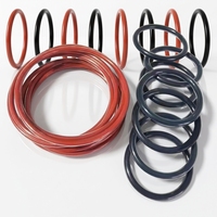 Joint torique haute performance en PTFE encapsulé avec noyau FKM, taille personnalisée, résistant à la corrosion chimique