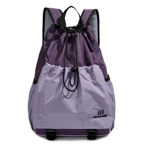 Men and <b>Women's</b> Drawstring <b>Backpack</b> for Outdoor Camping Leisure <b>Travel</b> Hiking Sports Fitness-New Design - Product Image 2