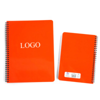 Carnets de notes et agendas spirales personnalisables pour l'école et le bureau, avec logo imprimé, toucher doux, couleurs variées, écologiques