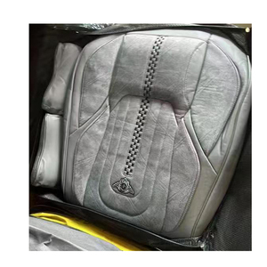 Cojín de asiento delantero de coche hecho de material de poliéster de seda de hielo <span class=keywords><strong>PIGA</strong></span> - Product Image 1