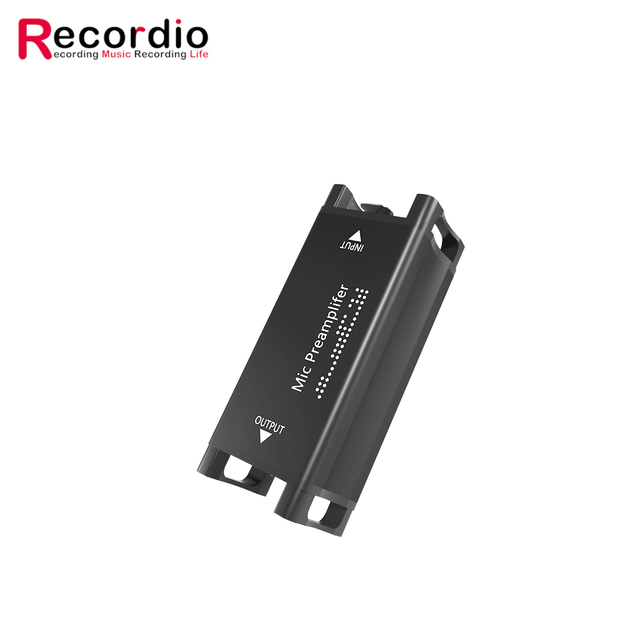 Recordio GAZ-MA7 Professional Live Streaming Dynamic Microphone Metal Mini Amplifier Speaker Preamplifier Converter