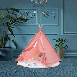 Tienda de campaña <span class=keywords><strong>tipi</strong></span> portátil para niños, unisex, de 0 a 24 meses, de algodón y lino, para playa, decoración de fiestas y habitaciones - Product Image 3
